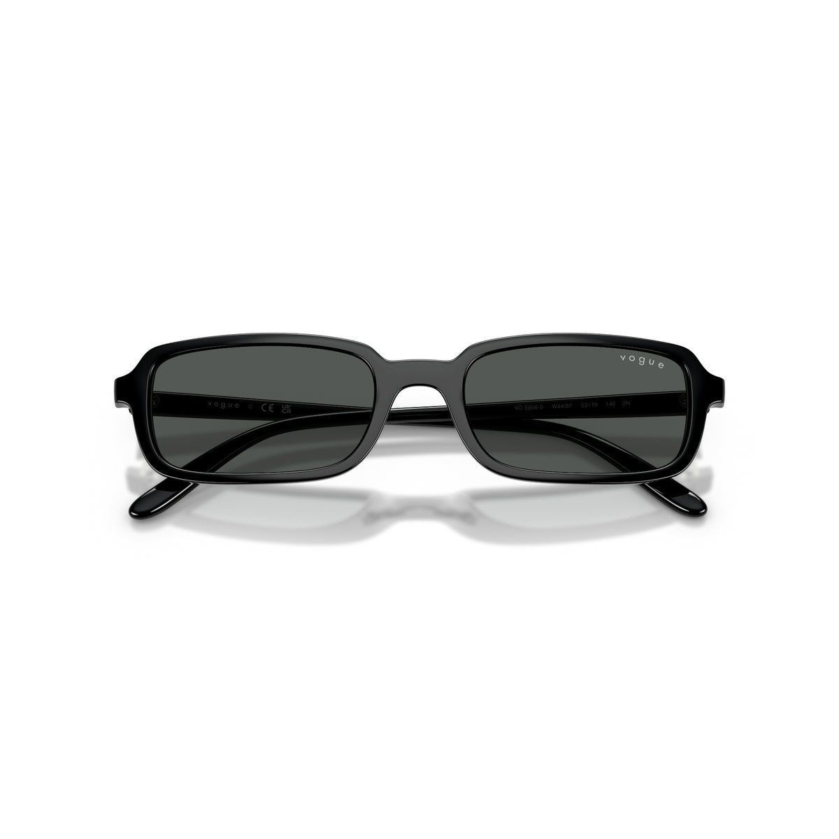 Vogue Eyewear VO5666S – Gafas de Sol para Mujer · Negro / Gris Oscuro